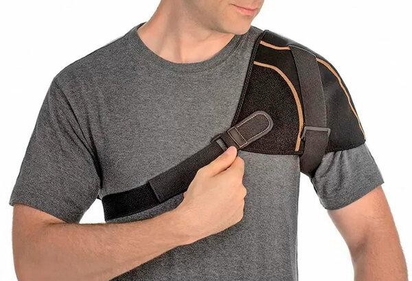 MS-238 Бандаж Rapid Relief на плечевой сустав регулируемый с гелевым пакетом, размер универсальный