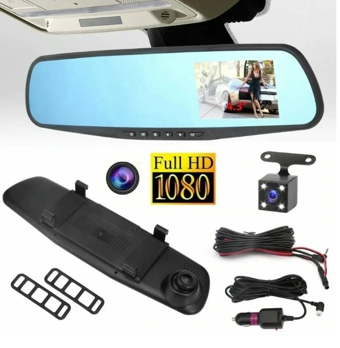 AV-113 Камера NAC заднего вида и монитор в зеркале