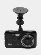 AV-253 Видеорегистратор с двумя камерами автомобильный сенсорный