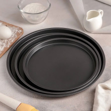 KP-521 Набор форм Carbon Steel Pisapan для пиццы