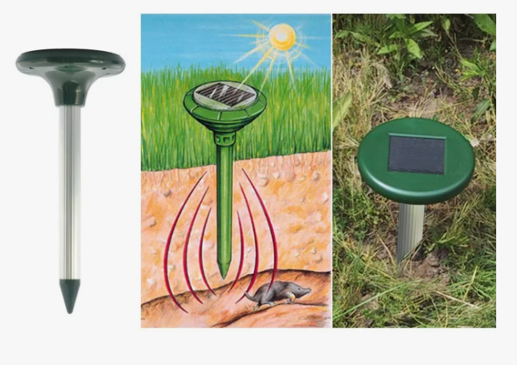 TV-718 Отпугиватель кротов Solar Snake Repeller садовый 1 шт