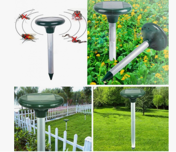 TV-718 Отпугиватель кротов Solar Snake Repeller садовый 1 шт