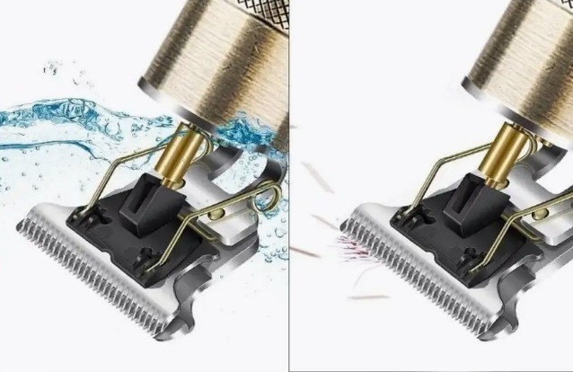 TDK-504 Машинка Professional Hair Clipper метал для стрижки бороды и волос