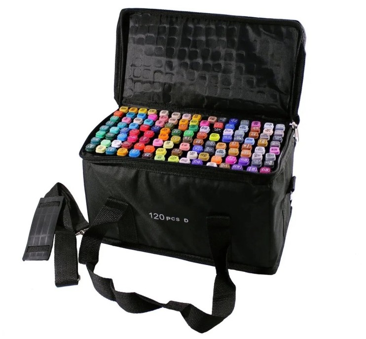 TV-687 Фломастеры для скетчинга 120 шт