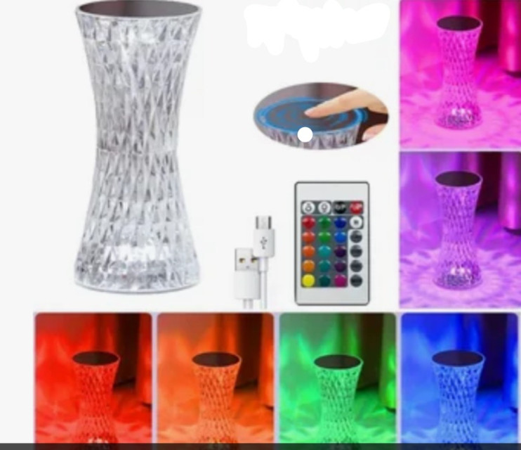 NCH-080 Cветильник Rose Diamond Table Lamp светодиодный настольный