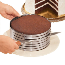 RZ-650 Кольцо Cake-slicing Ring  для торта с разрезами 6-20 см раздвижной