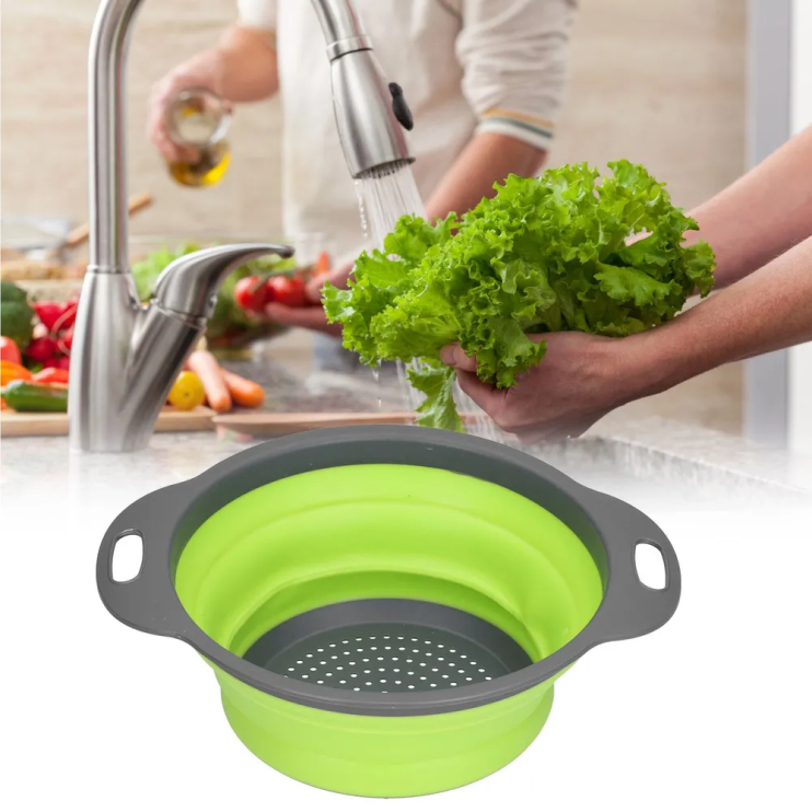 KP-342 Дуршлаг кухонный складной 19 см