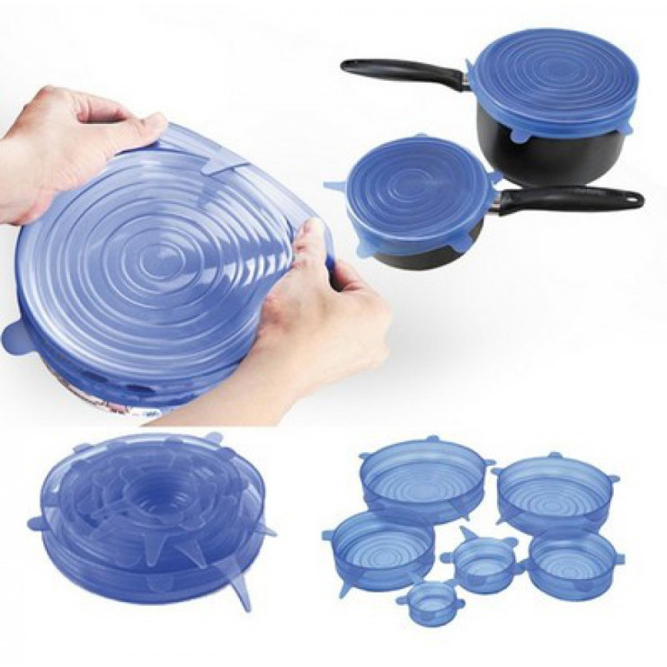 KP-189 Силликоновые крышки многоразовые