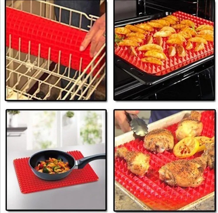 TV-101-B коврик Pyramid Pan силиконовый для запекания 