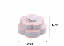 TV-601 Коробка Flowers Overflow Candy Box для конфет двухъярусная