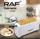 KP-044 Тостер  Slice Toaster RAF на 4 ломтика 
