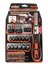 IN-180 Набор инструментов 34pcs Ratchet Screwdriver Set