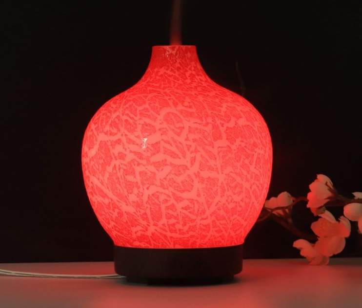 HM-065 Увлажнитель Aroma Diffuser круглый стеклянный