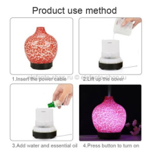 HM-065 Увлажнитель Aroma Diffuser круглый стеклянный