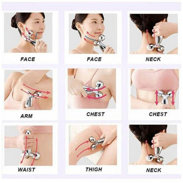 MS-089 Массажер 4D Massager XC-118 для лица и тела