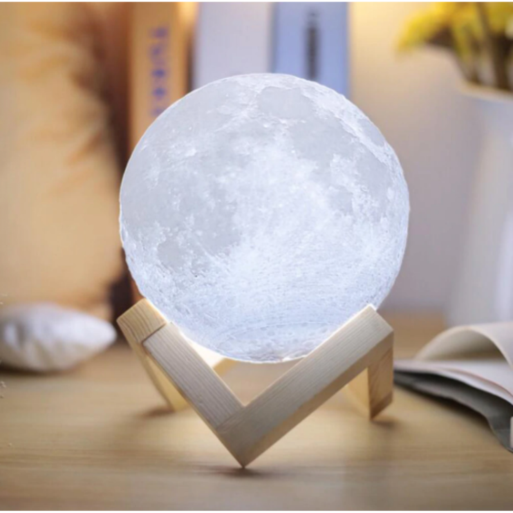 NCH-029-15 Ночник-светильник 3D Moon Lamp 15 см