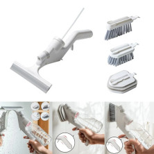 TV-646 Щетка Water Spray Cleaning Kits 4 in 1 для уборки со сменными насадками 