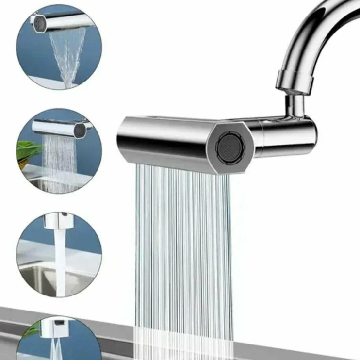 RZ-030 Насадка на кран Водопад 4в1 360*