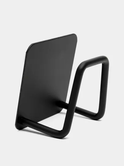 KP-488-1 Держатель металлический кухонный для губки черный