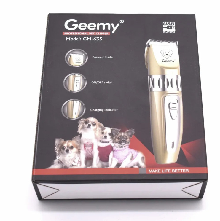 TV-665 Машинка для стрижки животных GM-635