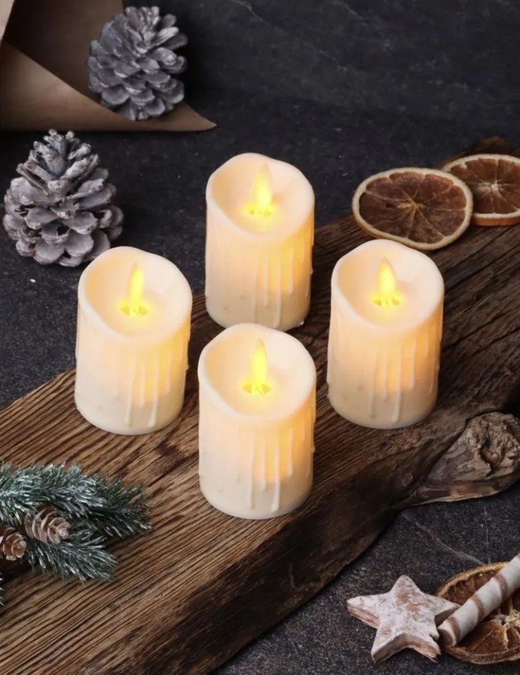 OP-250 Свеча Plastic Swing Candle 7 см электрическая