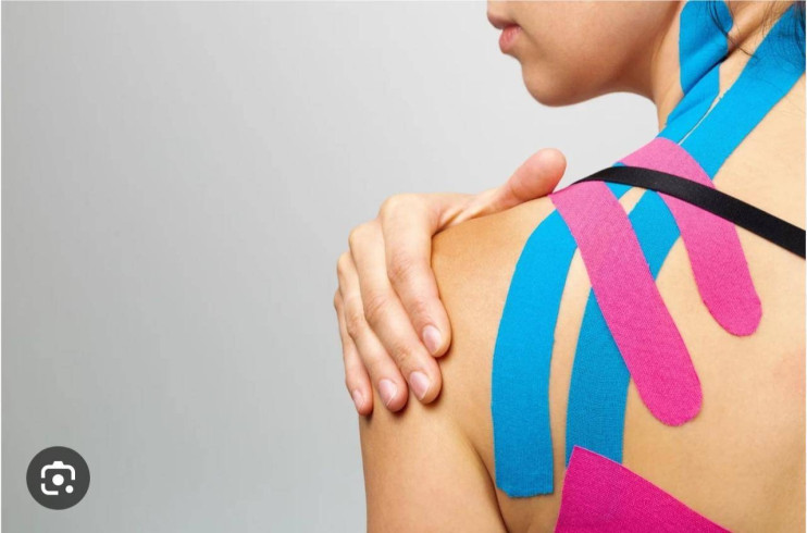 MS-372 Тейпы Kinesiology Tape 5 см*5 см для тела 