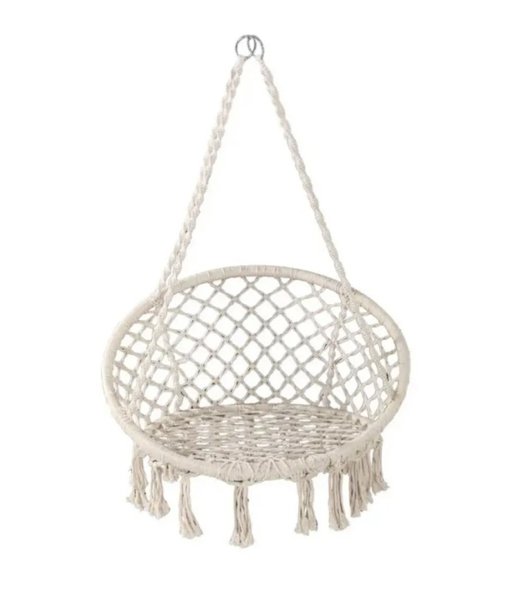 TV-567 Садовое подвесное кресло - качеля Бохо до 120 кг