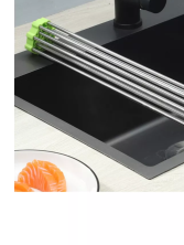 KP-583 Сушилка Multifunctional Kitchen Rack раздвижная на раковину