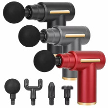 MS-255 пистолет Massage Gun массажный с сенсорным дисплеем 