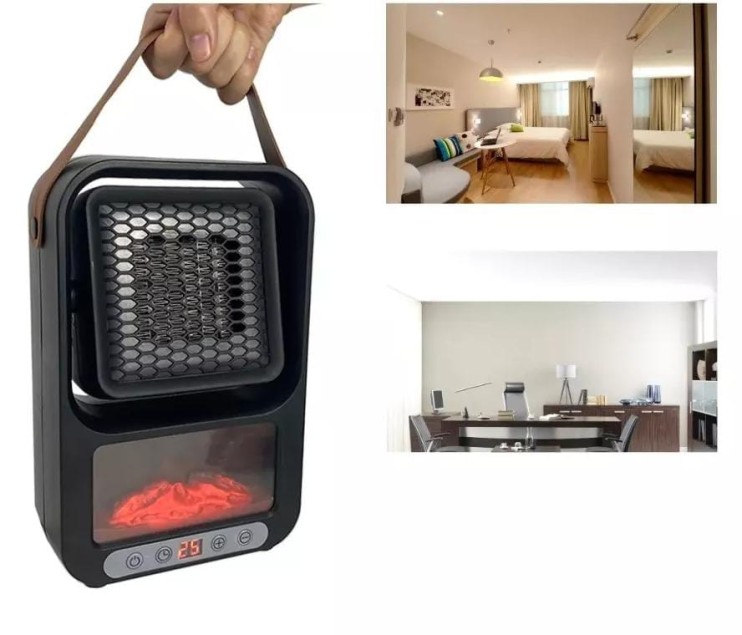 TV-808 Обогреватель Fan Heater портативный с пультом 