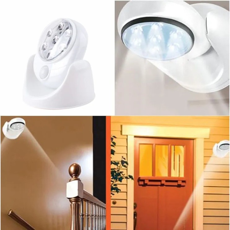 TV-296 Лампа Light Angel светодиодная с детектором движения 