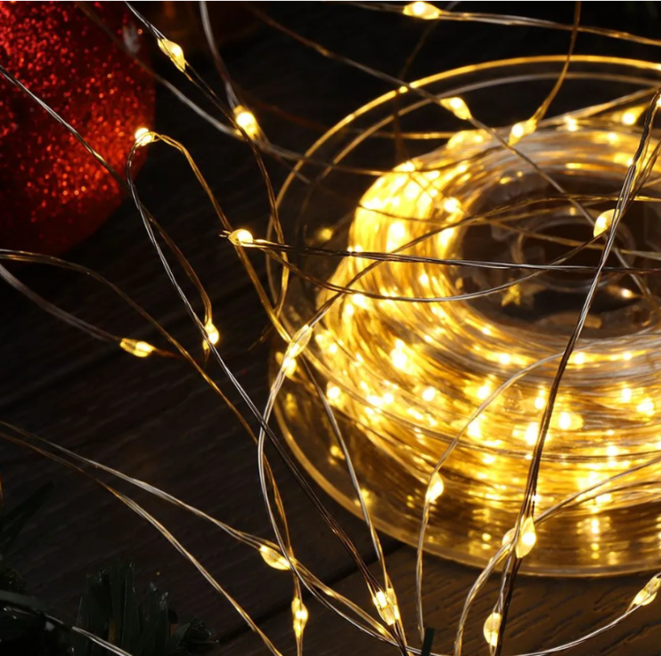 NCH-087 Лента Leather String Lamp 50m Green ( 355.356.357) светодиодная