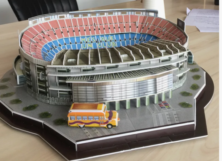 DT-346 3D Пазл Unitedream Nou Cump Stadium 79 pcs