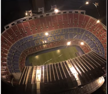 DT-346 3D Пазл Unitedream Nou Cump Stadium 79 pcs