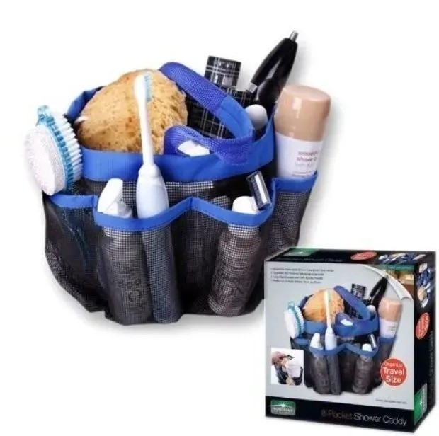 TV-058 Органайзер   8-Pocket Shower Caddy для ванной комнаты 