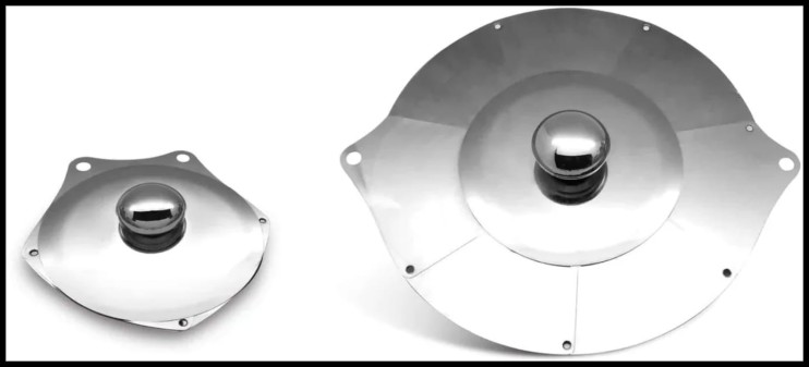 RZ-697 Крышка Coperchio Ventaglio металлическая складная  