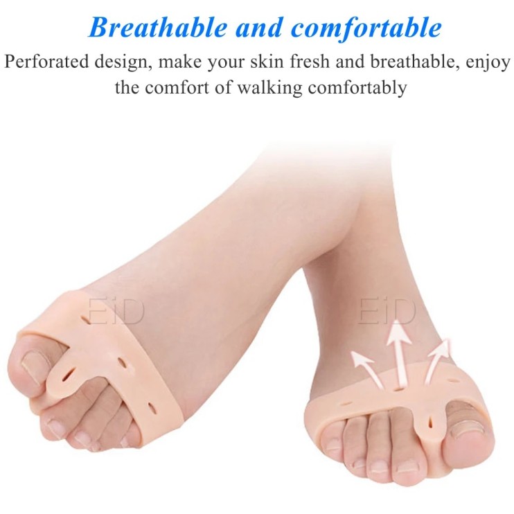 MS-376 Бандаж для стопы белый силликоновый