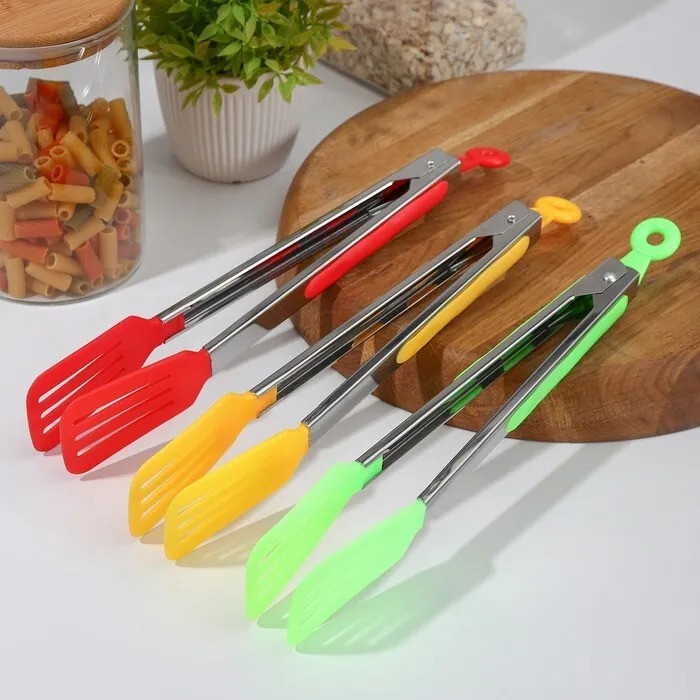 KP-426 Щипцы силиконовые кухонные L