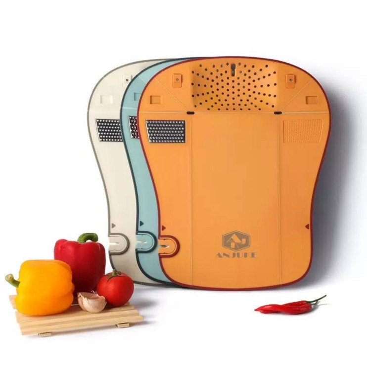 KP-602 Доска 6 in1 Foldable Cutting Board многофункциональная