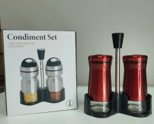 KP-736 Органайзер  Condiment Set 2pcs набор солонок