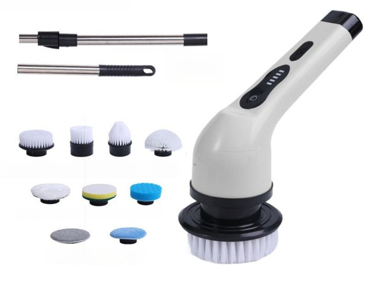 TDD-031 Щетка Multifunctional Electric Cleaning Brush 9 in 1 JY-6010 для уборки