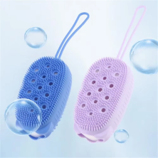 MS-197 Щетка Bubbles Bath Brush  силликоновая