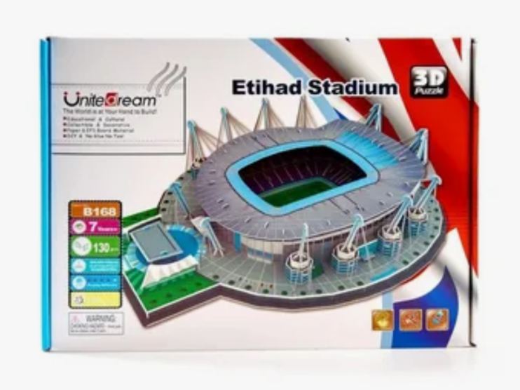 DT-345 3D Пазл Unitedream Etihad Stadium 130 pcs