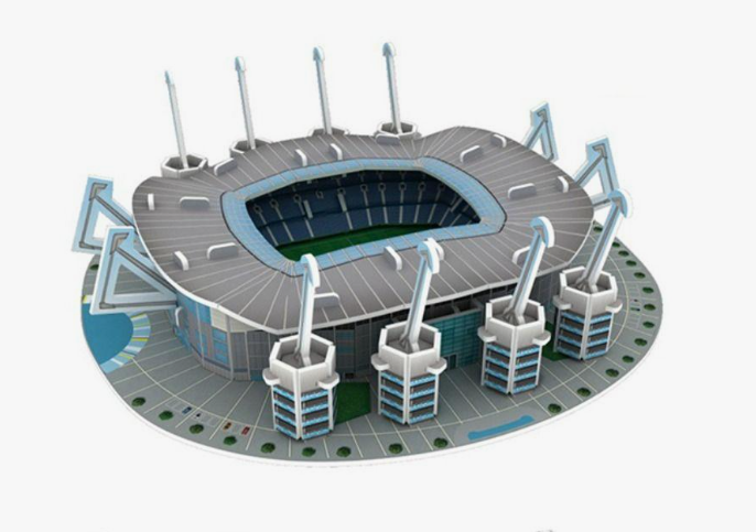 DT-345 3D Пазл Unitedream Etihad Stadium 130 pcs