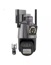 KN-011 камера видеонаблюдения Pro Smart Camera уличная с двумя объективами