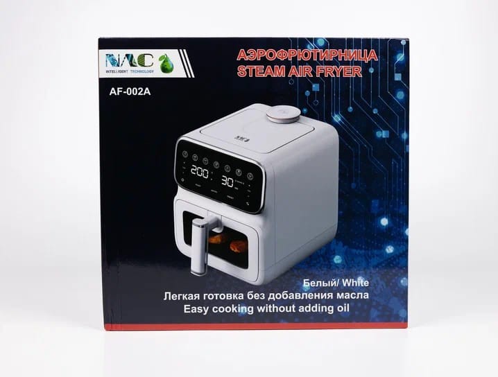 AF-002A Аэрофритюрница Nac Steam Air Fryer белая