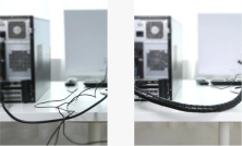 IT-081 Кабельный органайзер / оплетка Cable Management Sleeve для защиты проводов и кабеля,2м