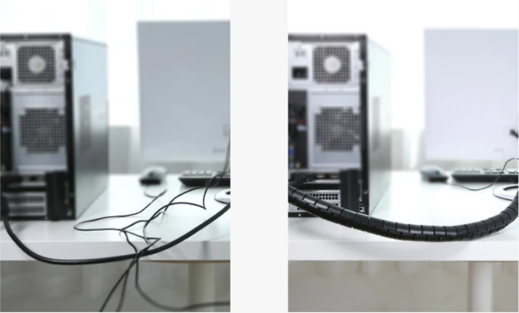 IT-081 Кабельный органайзер / оплетка Cable Management Sleeve для защиты проводов и кабеля,2м