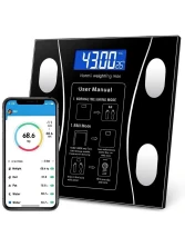 TV-1004-1 Весы умные напольные электронные c Bluetooth, с Led  экраном, нагрузка до 180кг