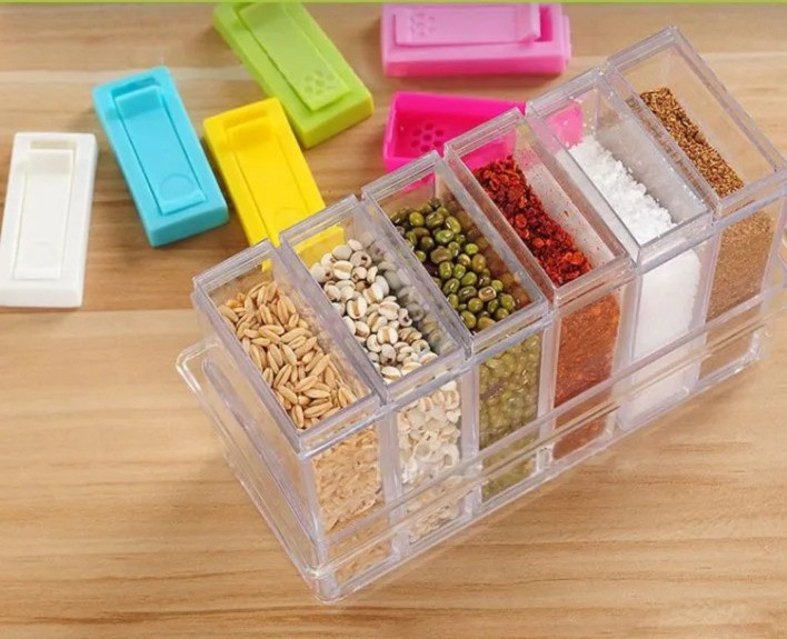 KP-964 Кухонные банки Seasoning Set для хранения специй